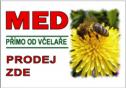 Foto: 17.083: Tabulka "PRODEJ MEDU OD VČELAŘE" vzor č. 1 pampeliška
